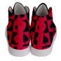 Hi-Top Skate Sneakers Harley Quinn Diamonds hearts clubs spades red black Men&Acirc;&acute;s Women&Acirc;&acute;s size