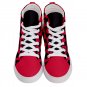 Hi-Top Skate Sneakers Harley Quinn Diamonds hearts clubs spades red black Men&Acirc;&acute;s Women&Acirc;&acute;s size