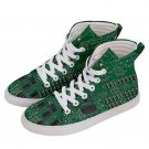 Hi-Top Skate Sneakers Circuit board engineer IT Men´s Women´s size