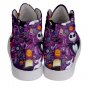 Hi-Top Skate Sneakers NIghtmare before Christmas Jack Skellington Sally Men&Acirc;&acute;s Women&Acirc;&acute;s size