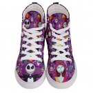 Hi-Top Skate Sneakers NIghtmare before Christmas Jack Skellington Sally Men´s Women´s size