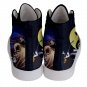 Hi-Top Skate Sneakers Nightmare before Christmas Jack Skellington Halloween Men&Acirc;&acute;s Women&Acirc;&acute;s size