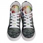 Hi-Top Skate Sneakers Skull Day of the dead Men&Acirc;&acute;s Women&Acirc;&acute;s size