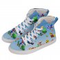 Hi-Top Skate Sneakers Super Mario Luigi Yoshi Men&Acirc;&acute;s Women&Acirc;&acute;s size