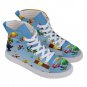 Hi-Top Skate Sneakers Super Mario Luigi Yoshi Men&Acirc;&acute;s Women&Acirc;&acute;s size