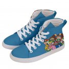 Hi-Top Skate Sneakers Super Mario Luigi Yoshi Donkey Kong Peach Princess Men´s Women´s size