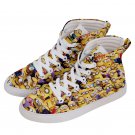 Hi-Top Skate Sneakers minion Men´s Women´s size
