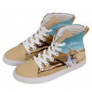 Hi-Top Skate Sneakers R2D2 C3PO star wars Men´s Women´s size