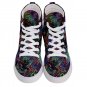 Hi-Top Skate Sneakers psychedelic colors splashes Men&Acirc;&acute;s Women&Acirc;&acute;s size