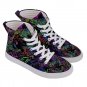Hi-Top Skate Sneakers psychedelic colors splashes Men&Acirc;&acute;s Women&Acirc;&acute;s size