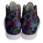 Hi-Top Skate Sneakers psychedelic colors splashes Men&Acirc;&acute;s Women&Acirc;&acute;s size