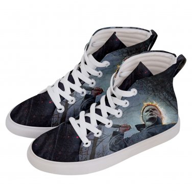 Hi-Top Skate Sneakers Mike Myers Halloween Men&Acirc;&acute;s Women&Acirc;&acute;s size