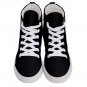 Hi-Top Skate Sneakers Zebra  Men&Acirc;&acute;s Women&Acirc;&acute;s size