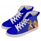Hi-Top Skate Sneakers lady and the tramp romantic Men´s Women´s size