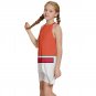 Kids' Halter Collar Waist Tie Chiffon Dress as Candace Flynn cosplay costume