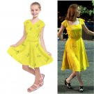 Kids' Short Sleeve Dress as Mia La La land Costume cosplay