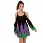 Kimono Sleeves Boho Dress inspired from Maleficent Sleeping Beauty halloween costume