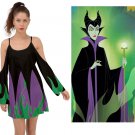 Kimono Sleeves Boho Dress inspired from Maleficent Sleeping Beauty halloween costume
