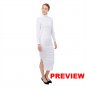 Turtleneck Maxi Dress as Didi Pickles from Rugrats red halloween costume