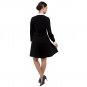 Dress as Wednesday Addams costume disguise women adult size for Halloween