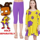 Girls Dress as Susie Carmichael Rugrats Costume cosplay leggings halloween desguise sold separately