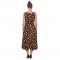 Dress inspired as Pretty woman Vivian Ward Julia Roberts brown white polka dots