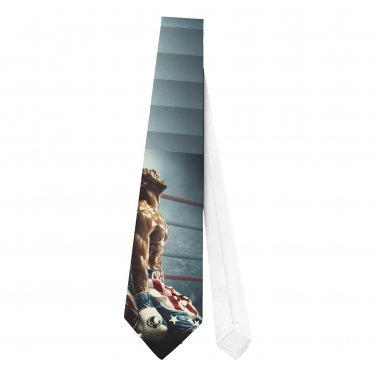 Necktie Rocky Creed 1 box boxer fighter tie