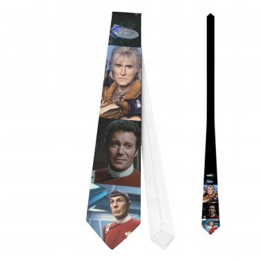 Necktie star trek khan tie