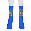 men's crew Socks Mario Luigi