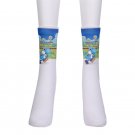 men's crew Socks blue Yoshi