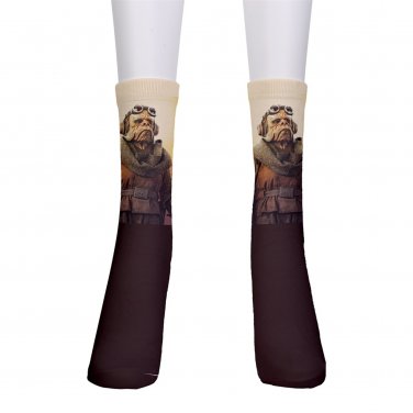 men's crew Socks mandalorian ugnaught