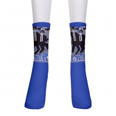 men's crew Socks blues brothers