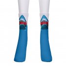 men's crew Socks jaws shark