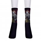 men's crew Socks Pennywise clown horror halloween creepy