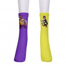 men's crew Socks Wario Waluigi