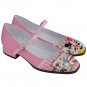 Mary Jane Shoes Minnie Mouse Daisy duck pink mismatched left right different design