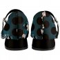 Mary Jane Shoes polka dots White rabbit Alice in wonderland mismatched left right design
