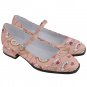 Mary Jane Shoes tea cups keys pink
