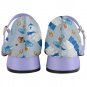 Mary Jane Shoes tea cup Alice in wonderland pink mismatched left right design