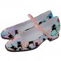 Mary Jane Shoes tea cup Alice in wonderland pink hearts