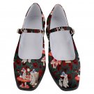Mary Jane Shoes rabbits bunnies mushroom Amanita muscaria fly agaric