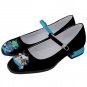 Mary Jane Shoes Alice wonderland cheshire cat white rabbit mismatched left right design
