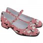 Mary Jane Shoes cats white and black cats pink valentine day