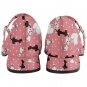Mary Jane Shoes cats white and black cats pink valentine day