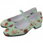 Mary Jane Shoes Cupcake lover strawberries pastry sweet shop