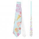Necktie Tie ice cream gelato pastry sweet shop seller cook confectioner