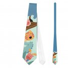 Necktie Tie animals dear crocodile tiger parrot pediatrician teacher zoologist
