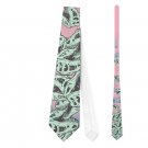 Necktie Tie dino heads skulls fossils dinosaur paleontologist paleontology