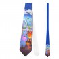 Necktie Tie Elemental water fire bench