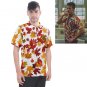 Polo Tee Tyler Durden fight club cosplay Brad Pitt maple leafs cosplay READ the DESCRIPTION